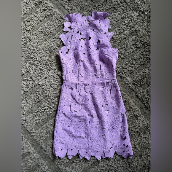 Saylor x Free People Lilac Jessa Dress - Picture 2 of 5